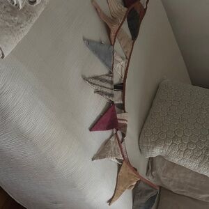 Multicolor Fabric Bunting Garland